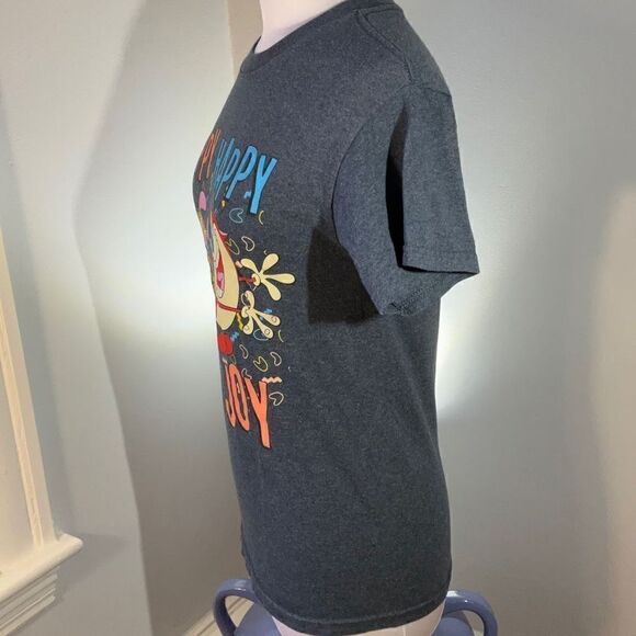 Ren and Stimpy Happy Happy Joy Joy Tshirt, Small, Grey. Nickleodeon 90’s Adult S - Picture 3 of 7